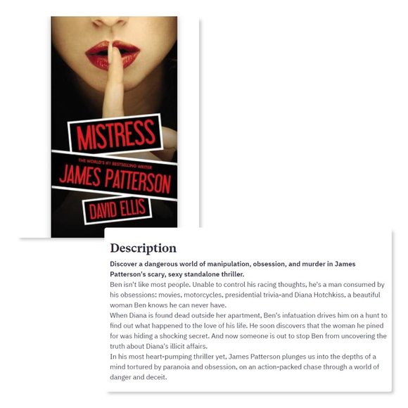 Bundle of 3 Books Koontz, Patterson, Ward - Picture 10 of 15